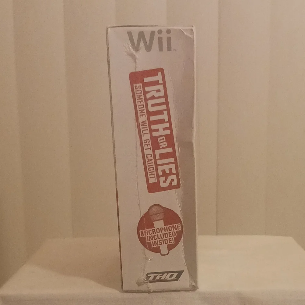 HQ Truth or Lies Wii Game - Red and White